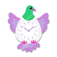 Kereru Kids Wobble Clock by 100% NZ