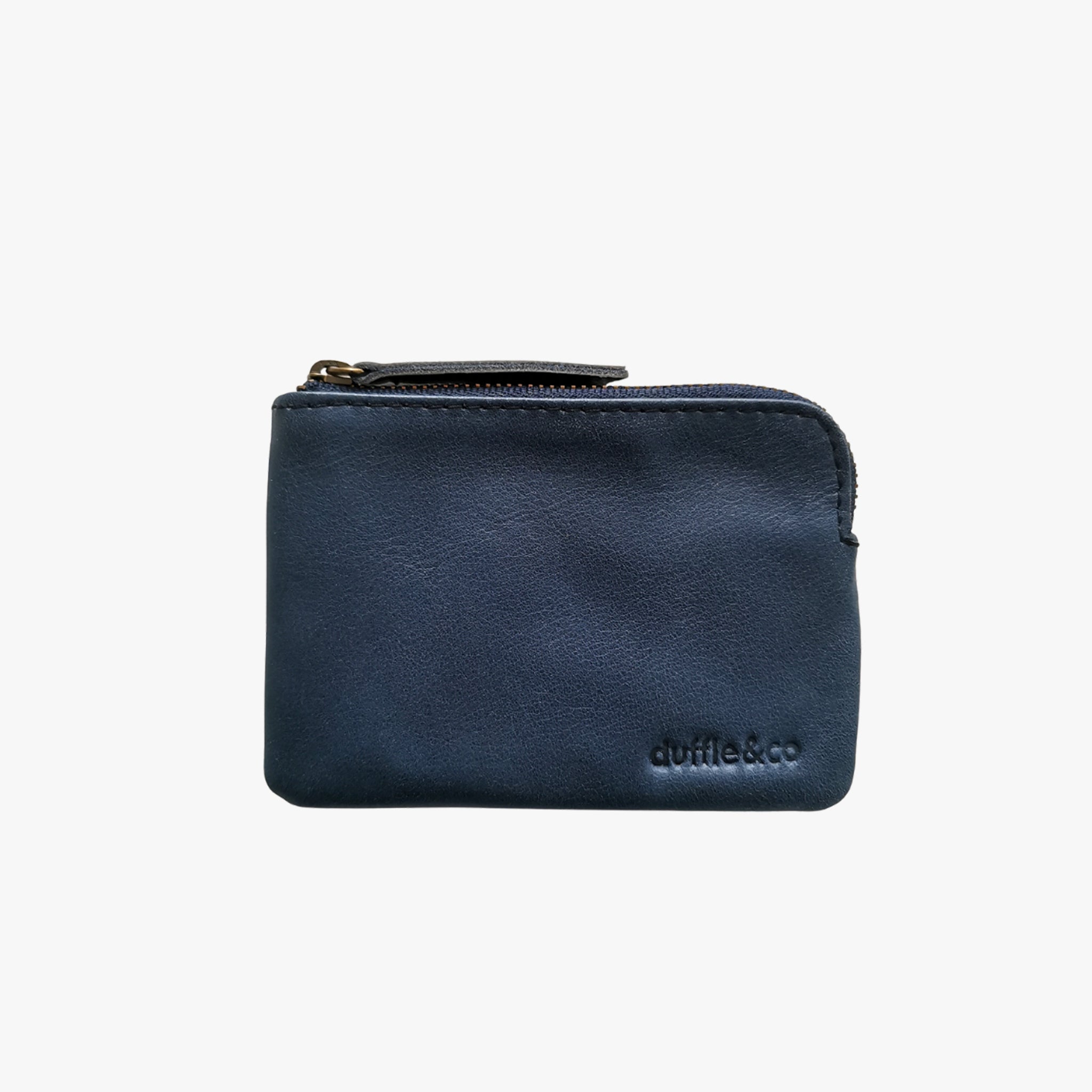 Leather Cooke Pouch in Tan, Navy, Black or Chocolate by Duffle&Co