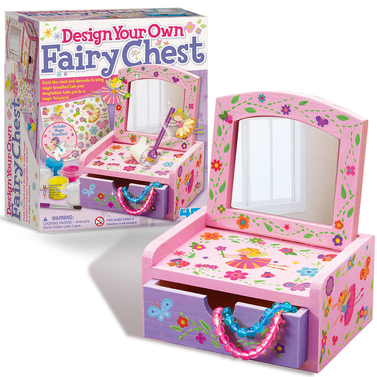 Design Your Own Fairy Chest By 4M: Ages 8+