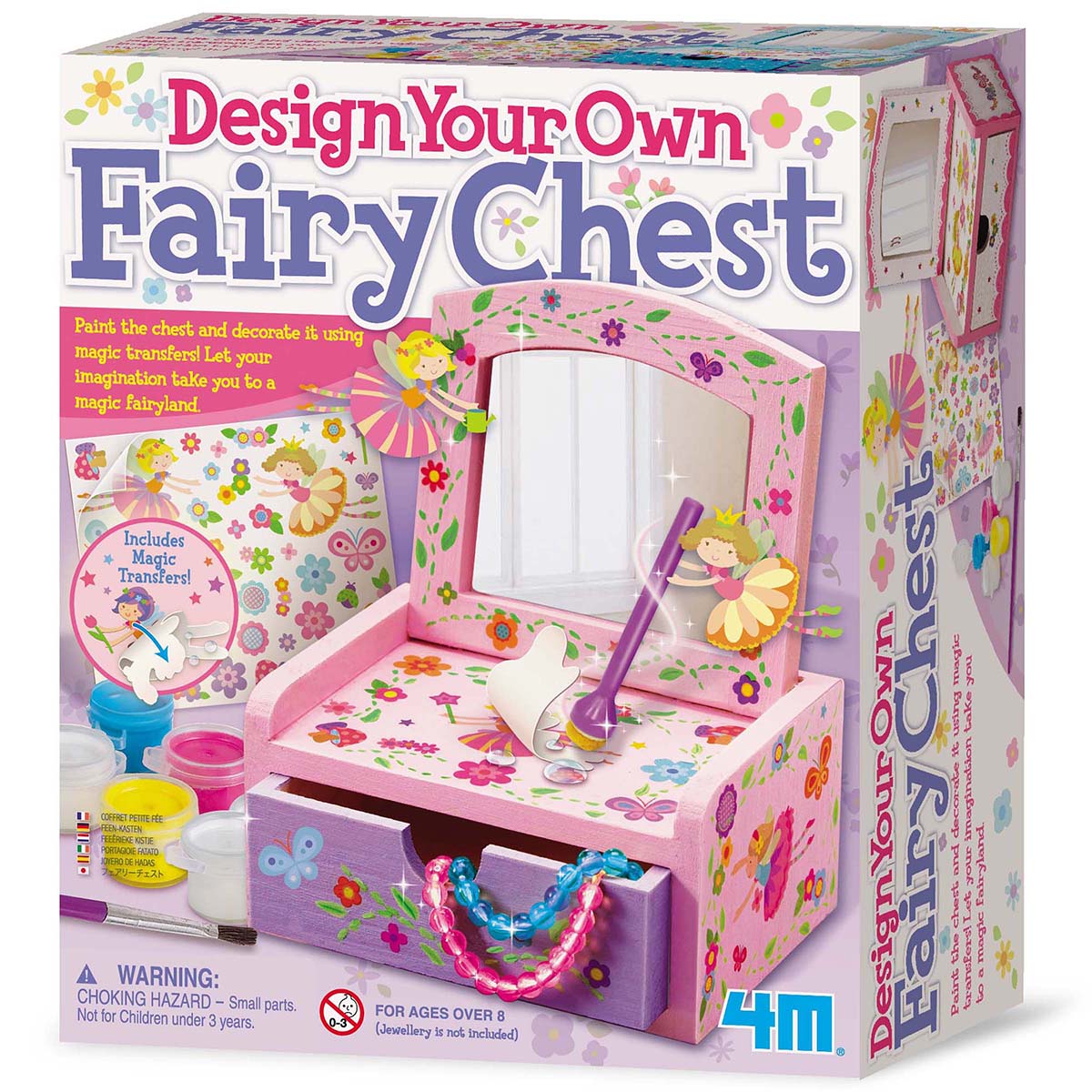 Design Your Own Fairy Chest By 4M: Ages 8+