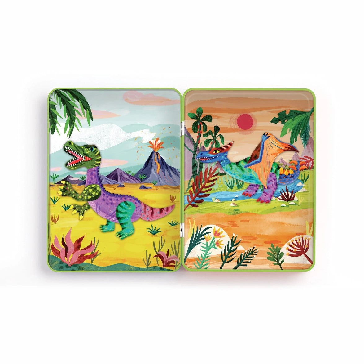 Dino Mix-Up Magnetic Build-It By Mudpuppy: Ages 4+