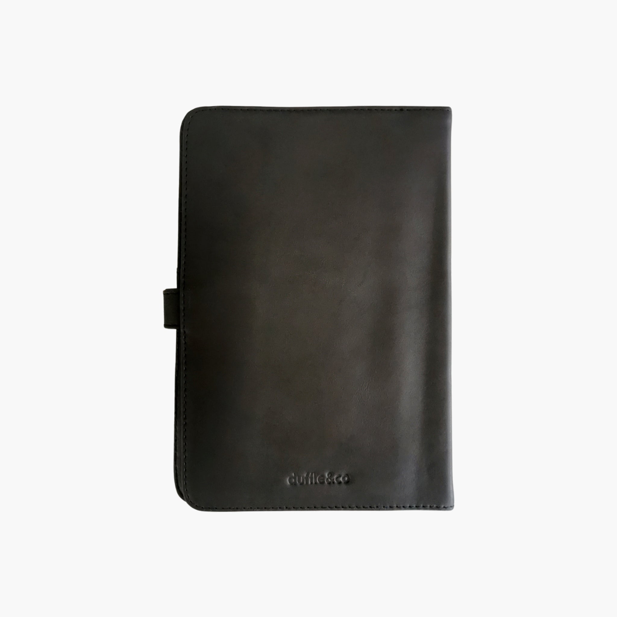 A5 Leather Organiser in Black or Tan by Duffle&Co