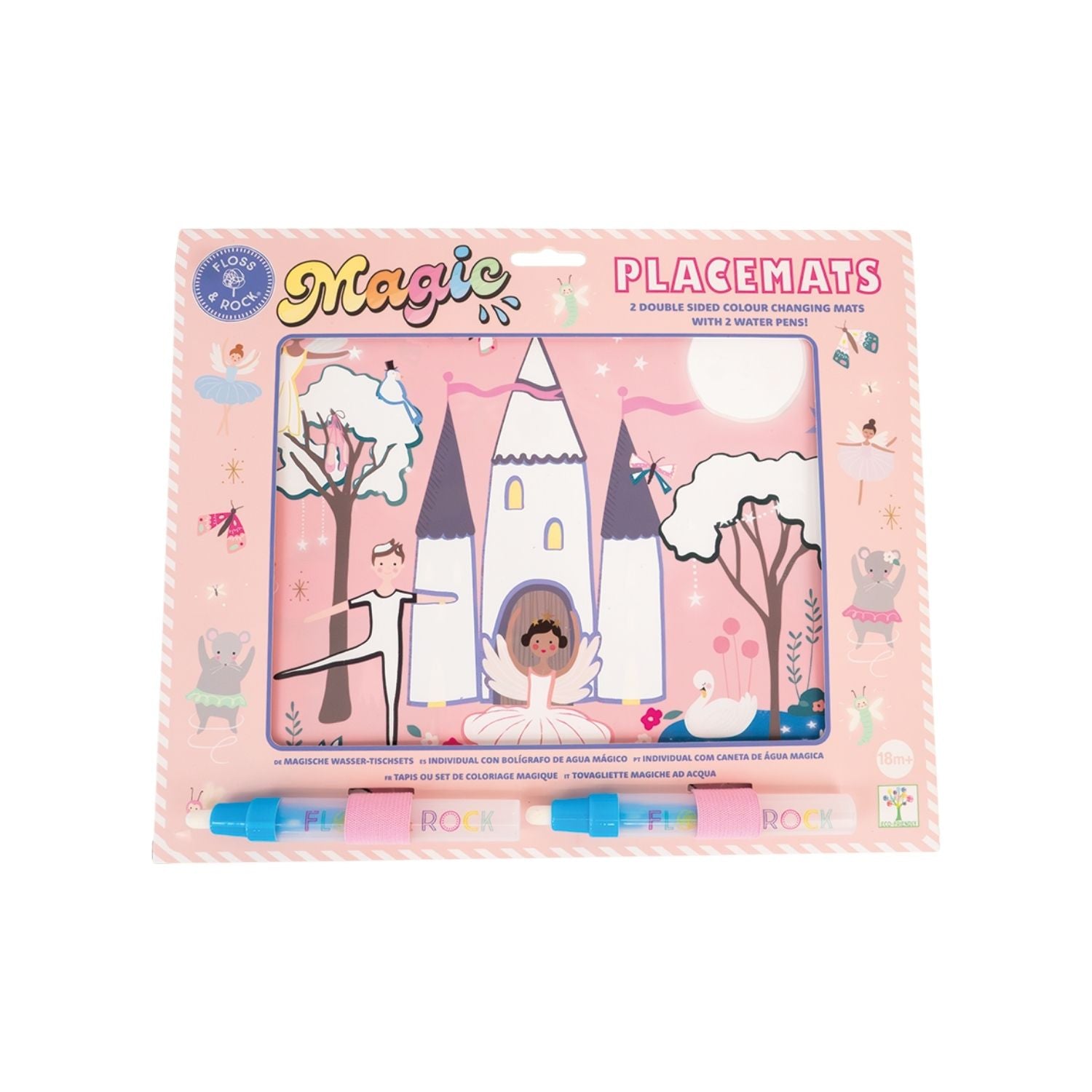 Enchanted Magic Water Placemats NZ – Mess-Free Creative Fun (Ages 18m+)