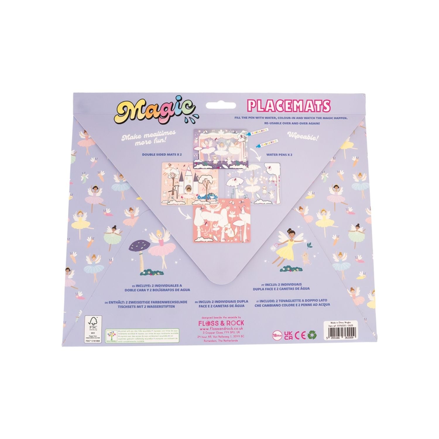 Enchanted Magic Water Placemats NZ – Mess-Free Creative Fun (Ages 18m+)