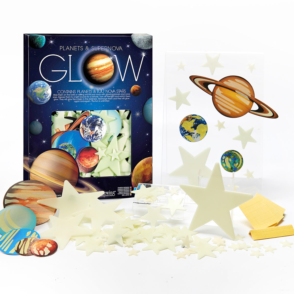 Glow Planets & Super Nova 100pcs in Box By 4M