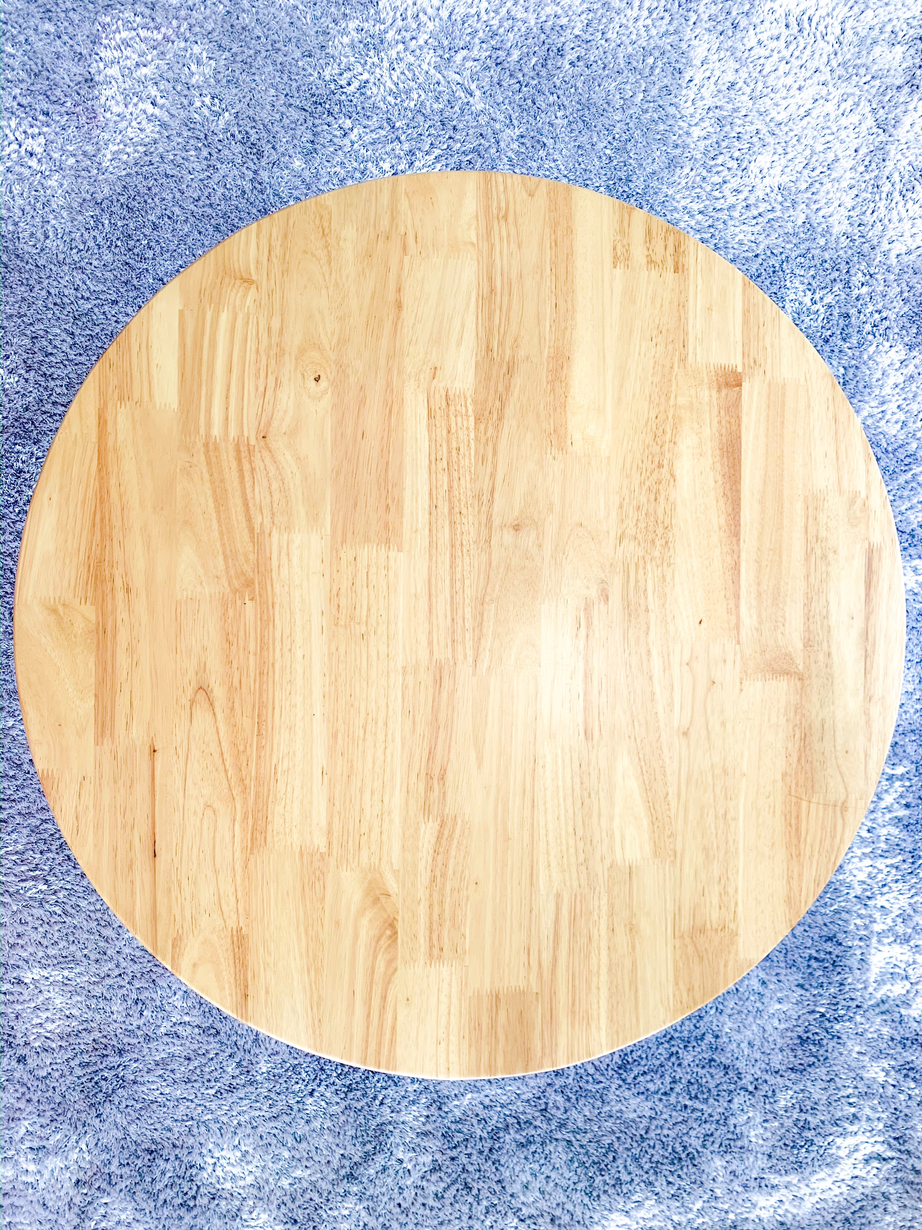 Solid Wood Kids Furniture Zoo Round Table