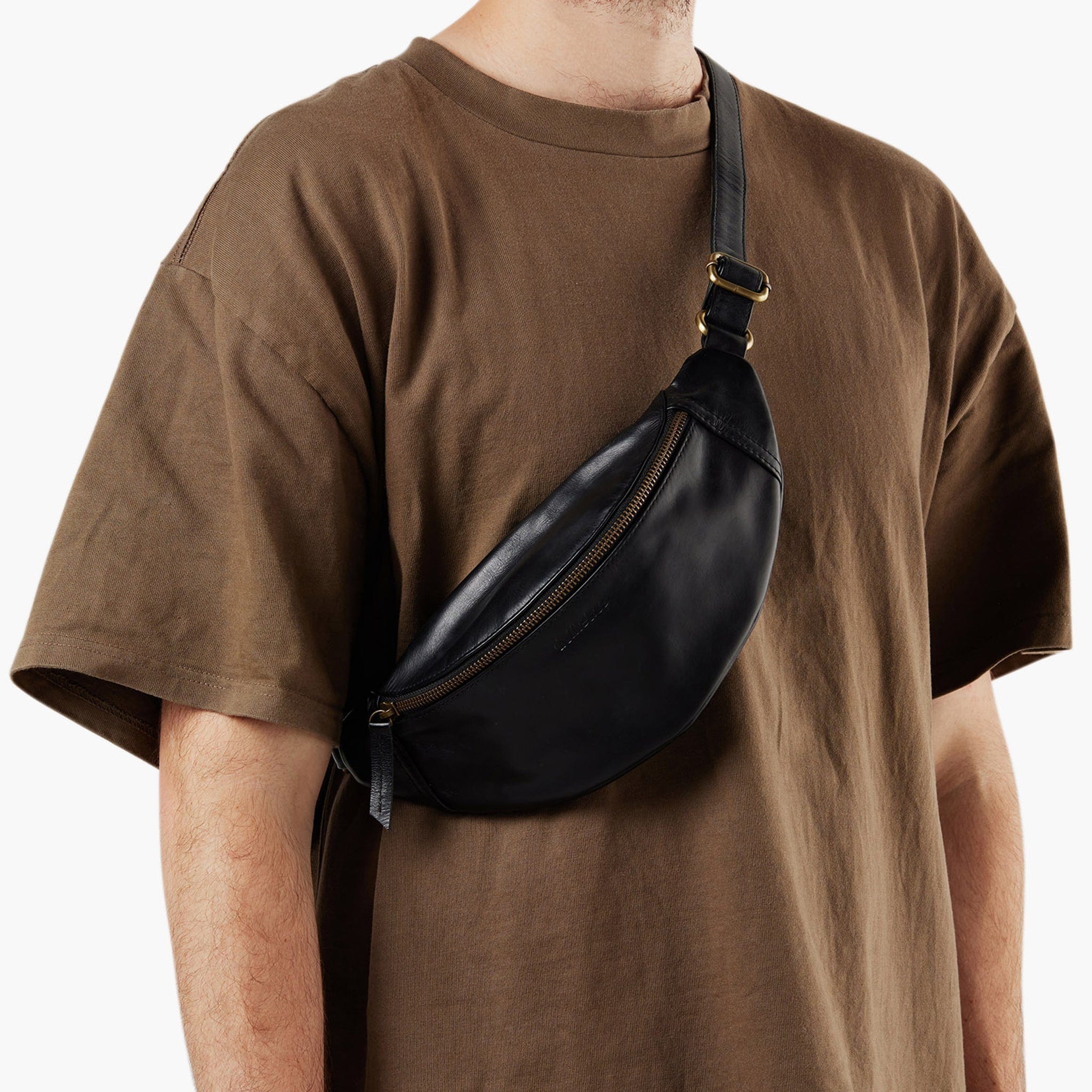 Beeby Bumbag in Black by Duffle&Co
