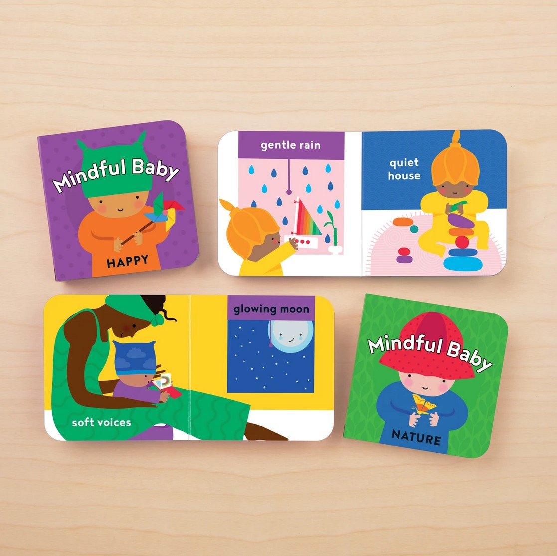Mindful Baby Board Book Set By Mudpuppy