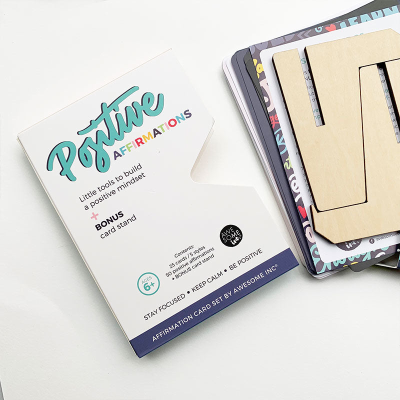 Positive Affirmation Card Set (age 6+)