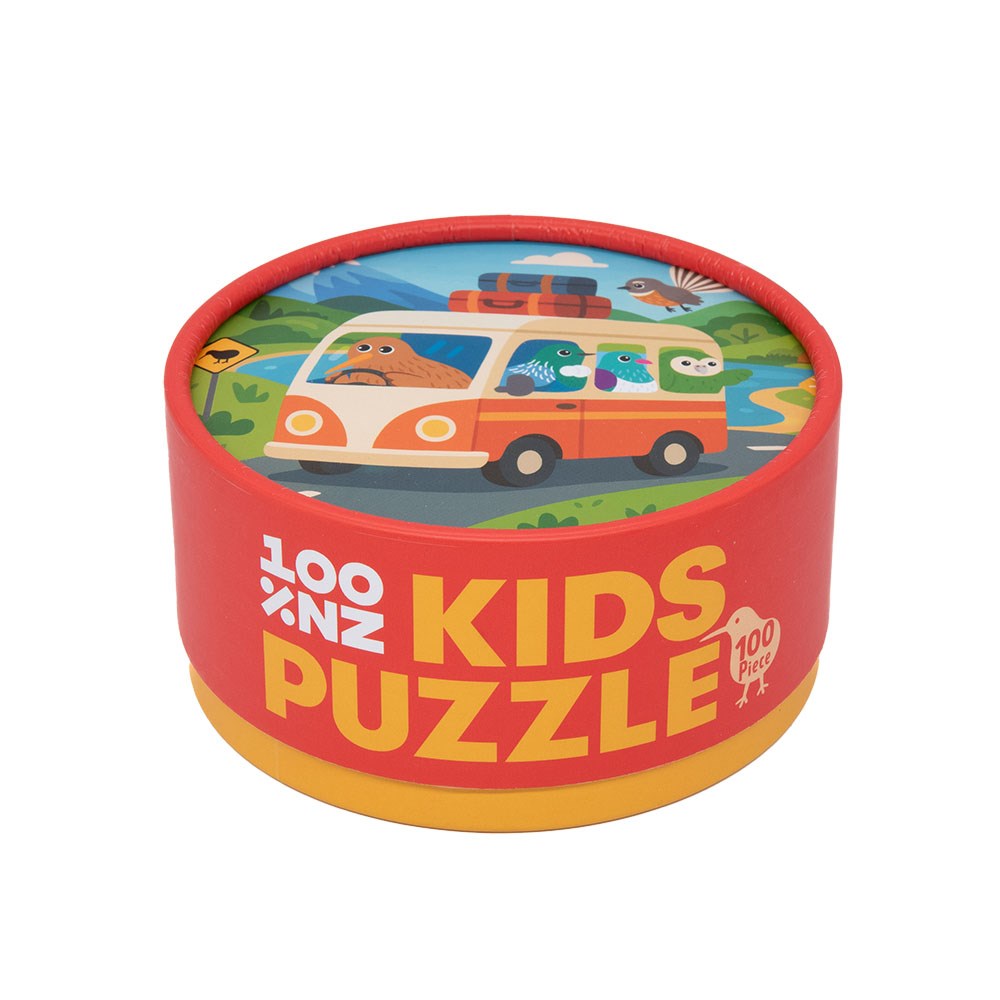 Kiwi Road Trip Kids Puzzle by 100% NZ
