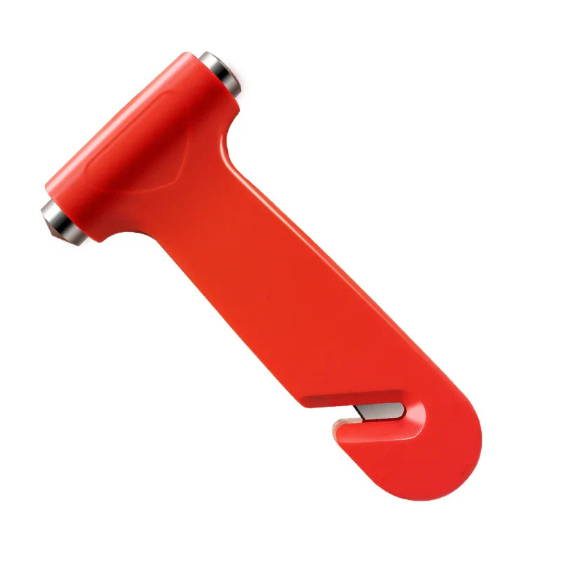 Emergency Rescue Tool: Essential 2-in-1 Car Glass Breaker and Seatbelt Cutter with Durable Tungsten Steel Hammer