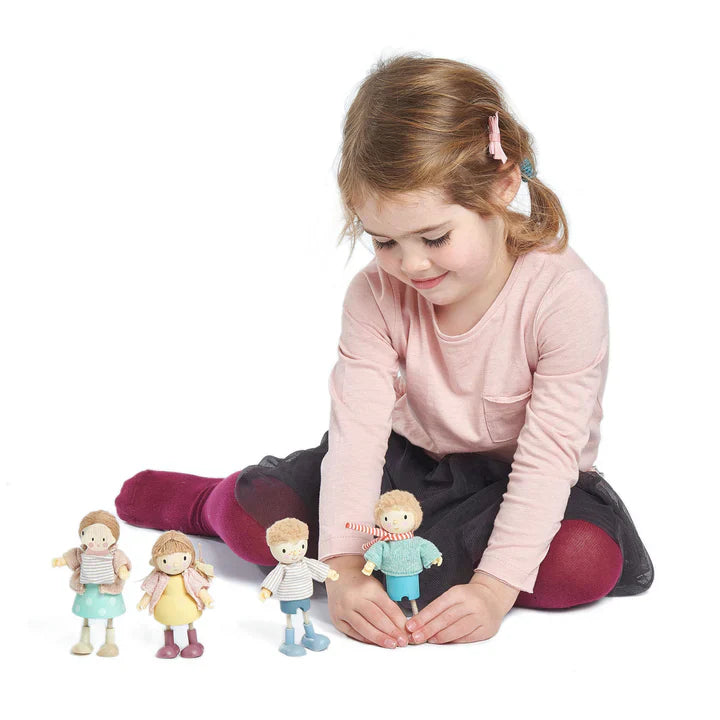 Mrs Goodwood Wooden Doll with Baby - Tender Leaf Toys | Wooden Doll NZ