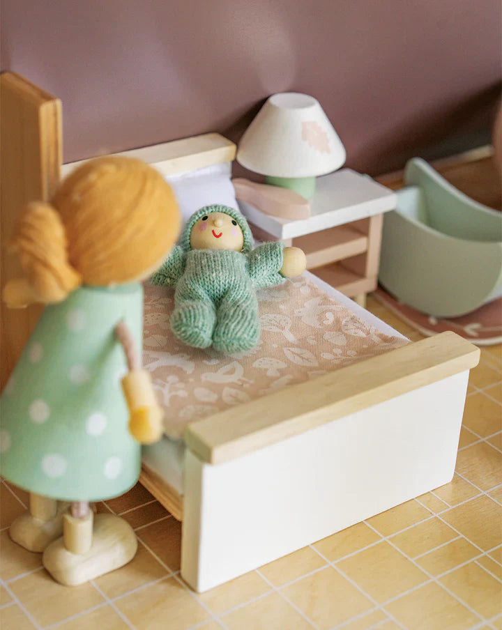 Mrs Goodwood Wooden Doll with Baby - Tender Leaf Toys | Wooden Doll NZ