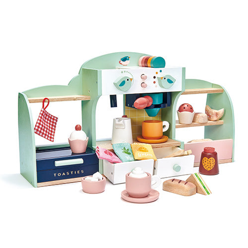 Mini Chef Bird’s Nest Café Wooden Playset - Tender Leaf Toys | Pretend Play NZ