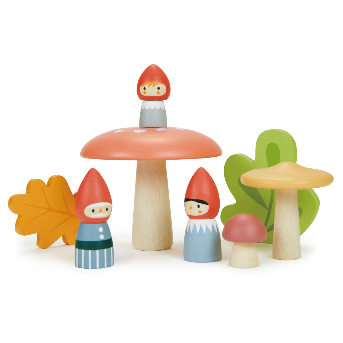 Woodland Gnome Family Playset – Tender Leaf Toys | Wooden Toy NZ