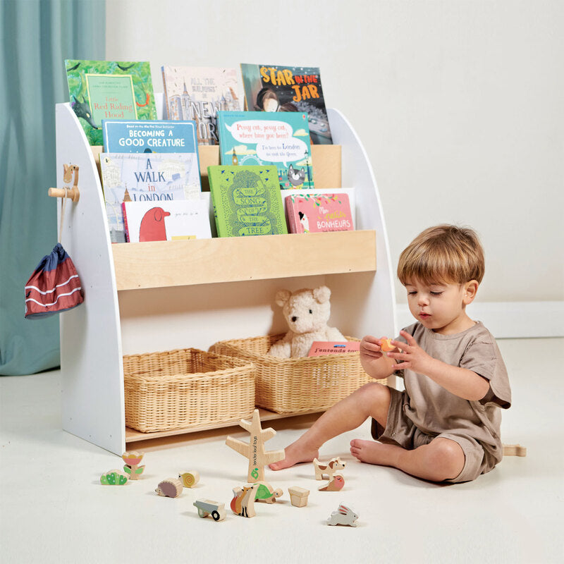 Forest Montessori Bookcase - Tender Leaf Toys | Wooden Toy NZ