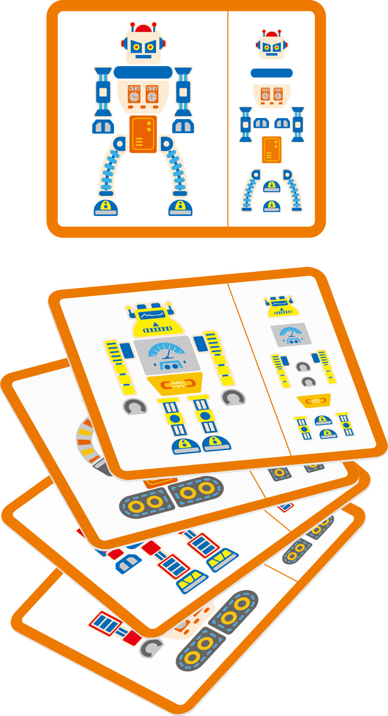 Tack Zap Robot By Viga: Ages 3+