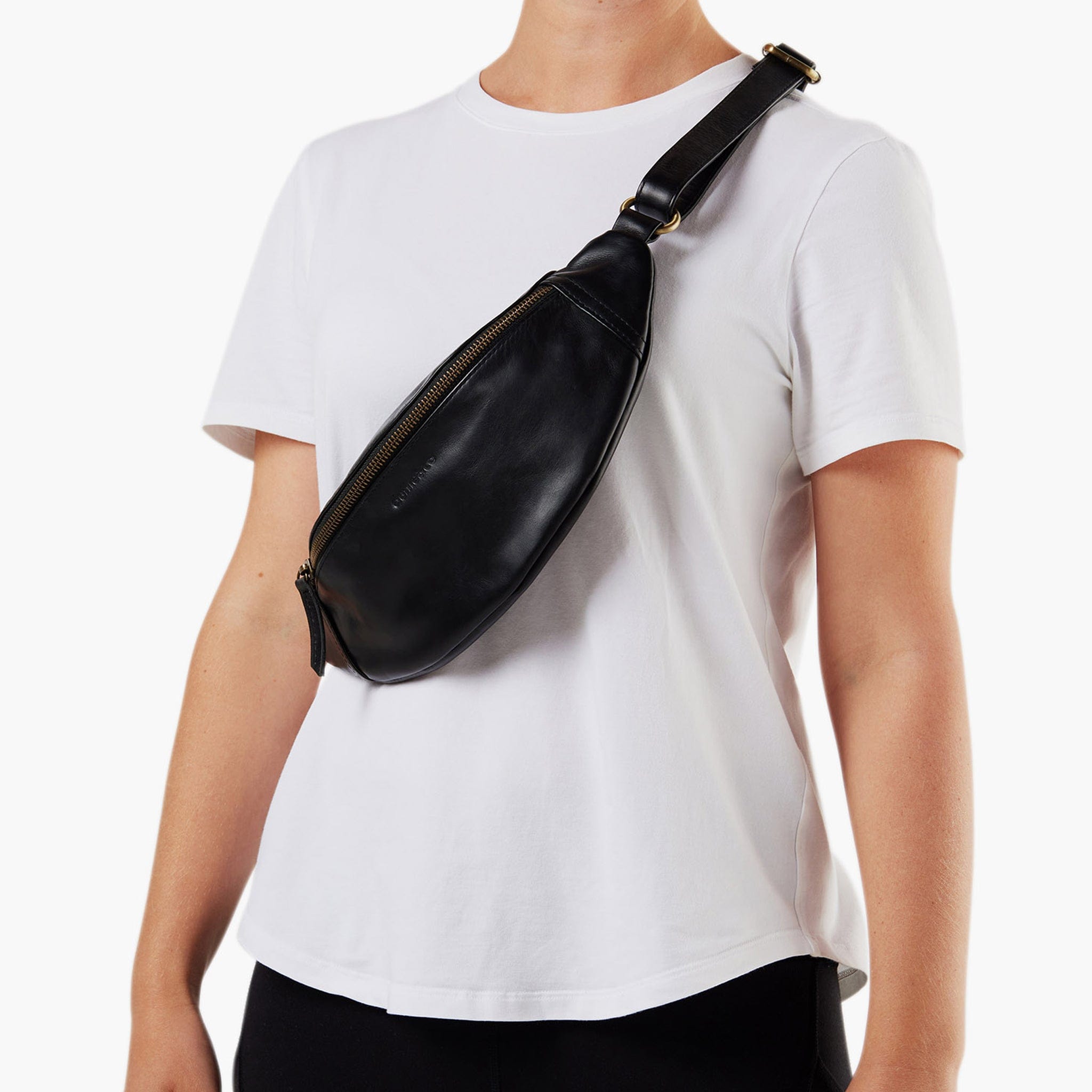 Beeby Bumbag in Black by Duffle&Co