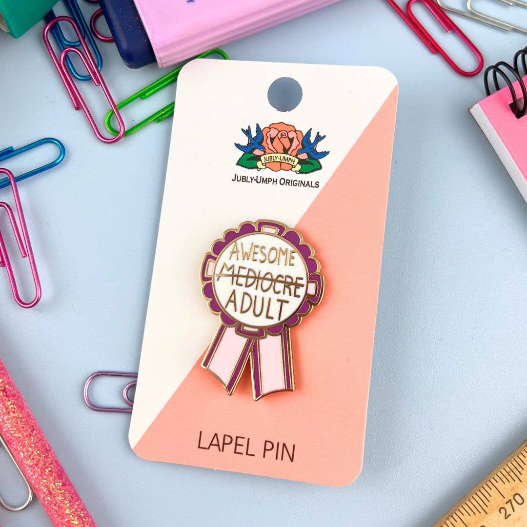 Jubly-Umph - Awesome Adult Award Lapel Pin