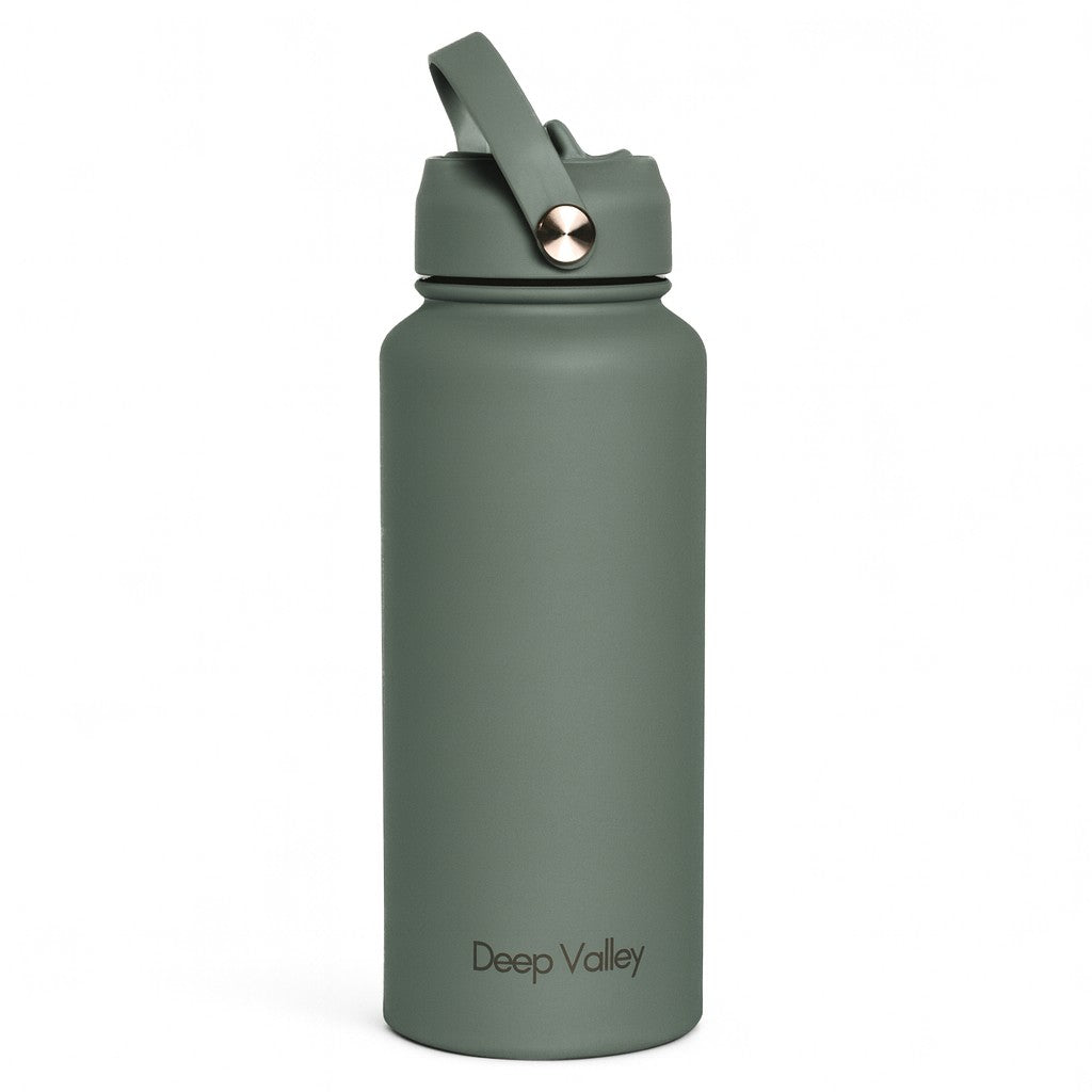 Green - 1L/34oz Insulated Water Bottle