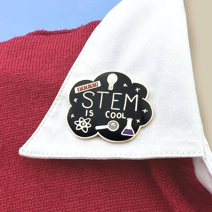 Jubly-Umph - STEM Is Cool Lapel Pin