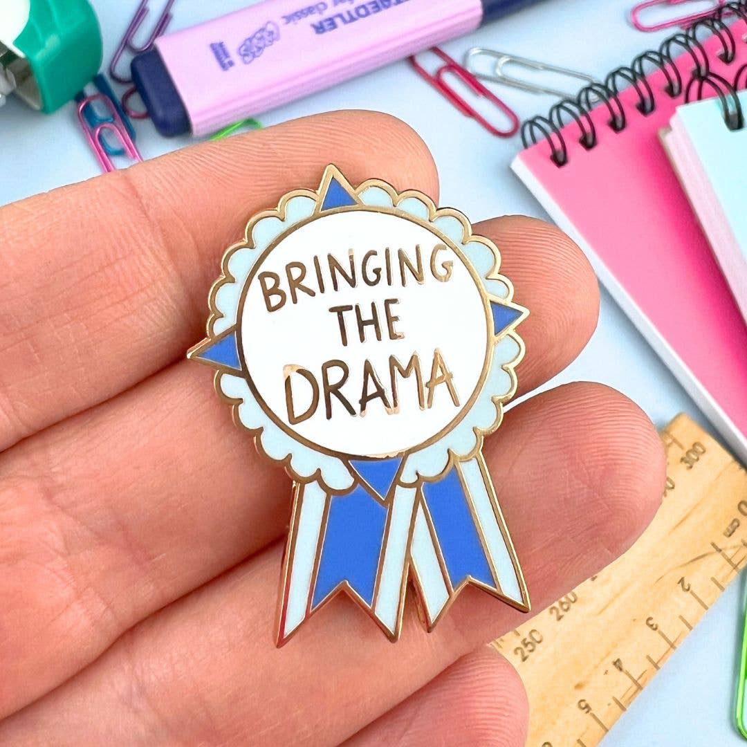 Jubly-Umph - Bringing The Drama Award Lapel Pin