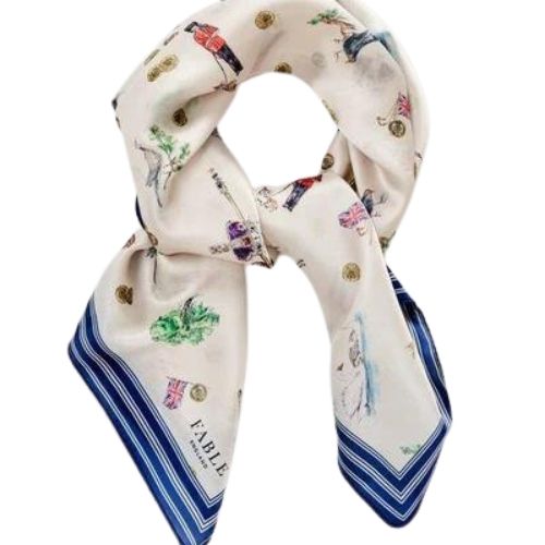 Royal Ditsy Scarf by Fable England