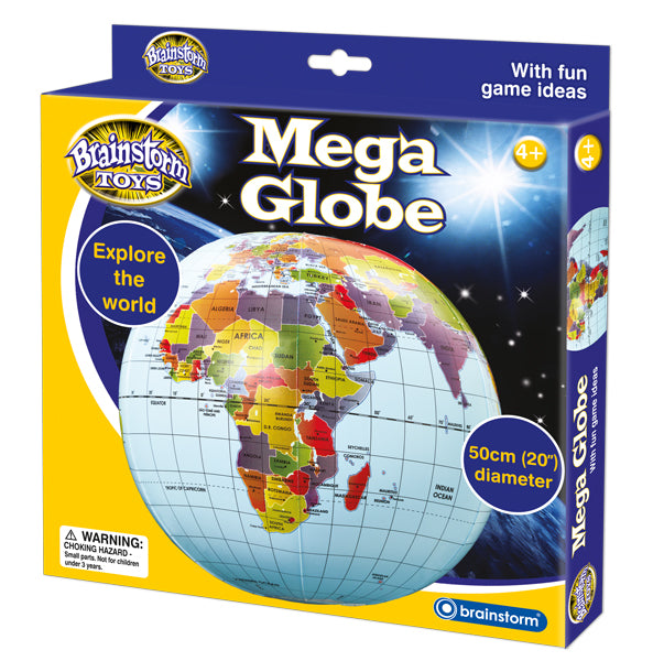 Inflatable Mega Globe by Brainstorm Toys
