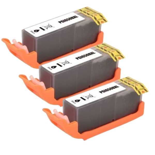 Compatible Black Inkjet *Triple Pack*: Substitute to Canon PGI650XL by Items Online Ltd