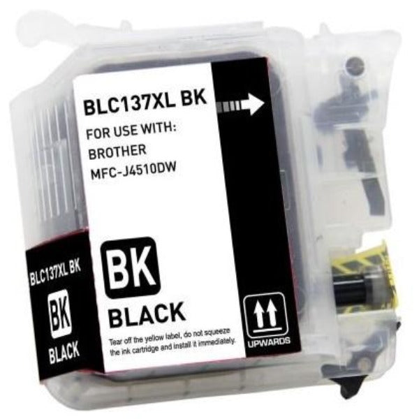 Compatible Black Inkjet: Substitute to Brother LC137XL by Items Online Ltd