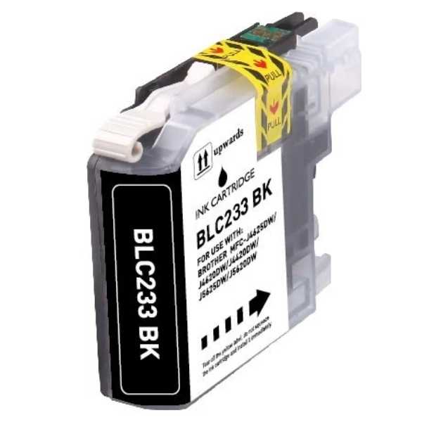 Compatible Black Inkjet: Substitute to Brother LC233
