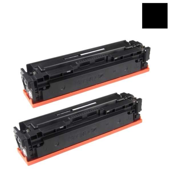 Compatible Black Toner Cartridge *Twin Pack*: Substitute to HP CF500X 202X by Items Online Ltd