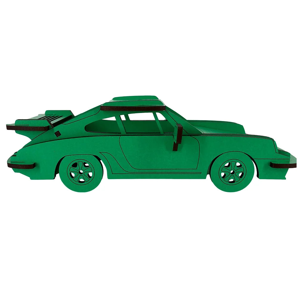 Green Porsche by Abstract Designs