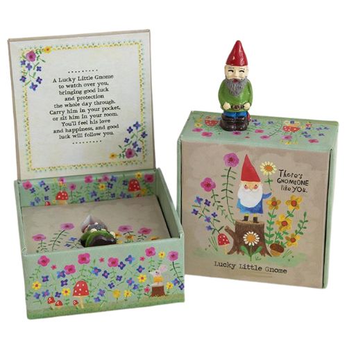 Gnome Lucky Charm in a Box by Natural Life