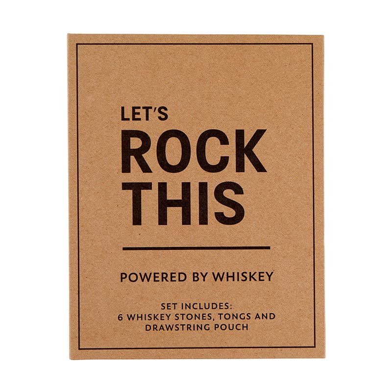 Let's Rock This: Whiskey Stones Set by Santa Barbara Design Studio