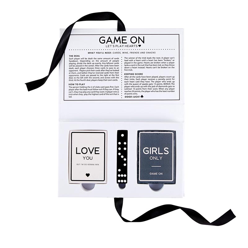 Girls Night In: Playing Card And Dice Set by Santa Barbara Design Studio