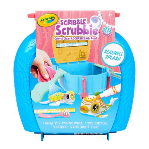 Scribble Scrubbie Seashell Splash by Crayola