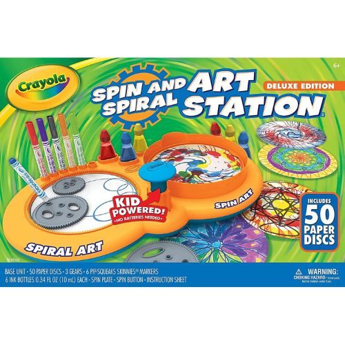 Spin and Spiral Art Station Deluxe Edition by Crayola