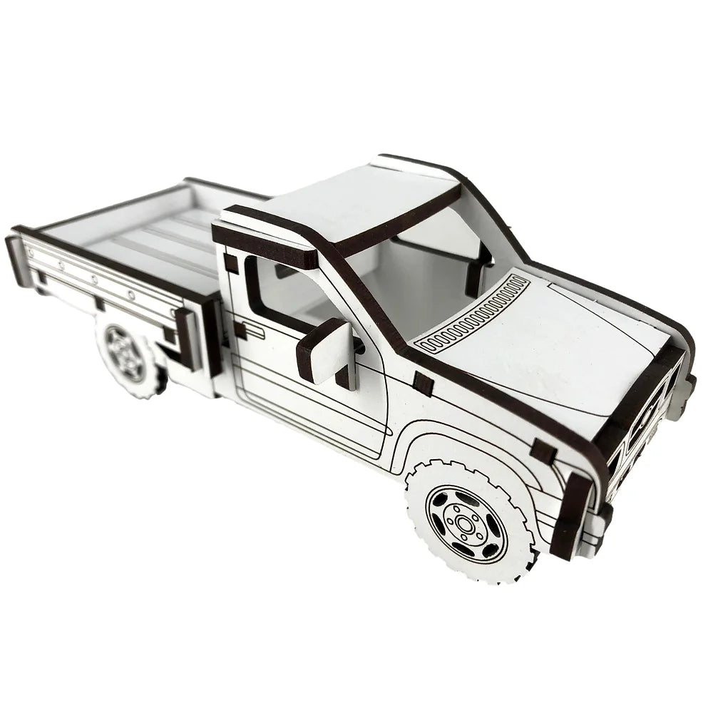 White Ute by Abstract Designs