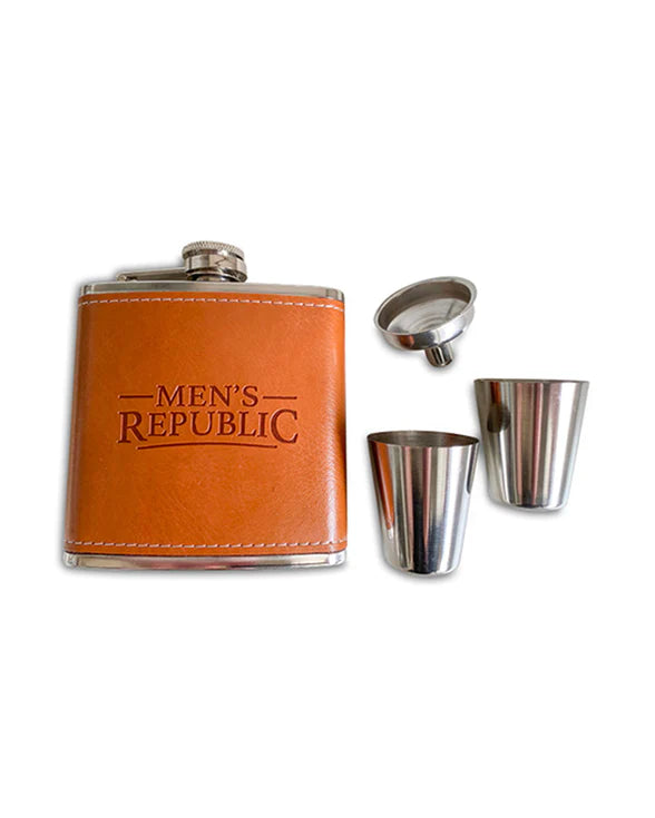 Whisky and Spirits Hip Flask by Men's Republic