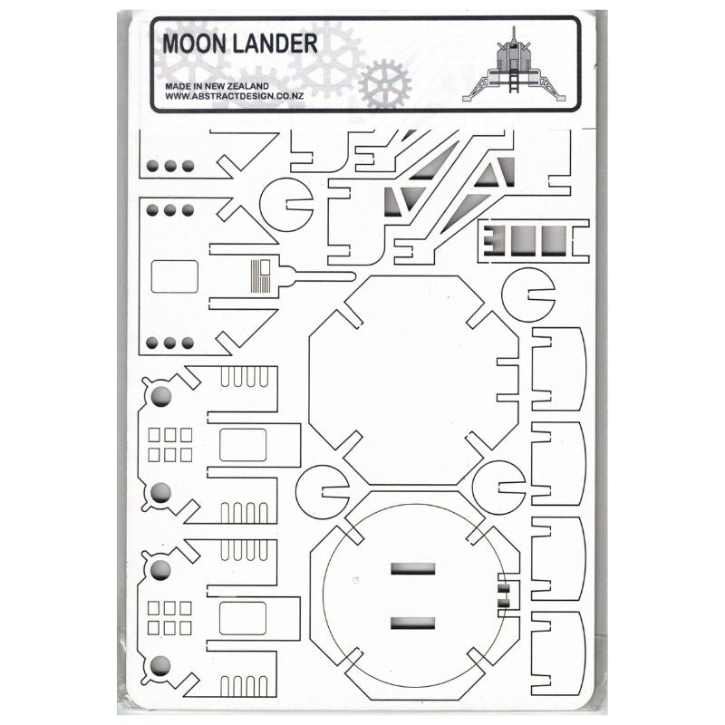 Space Moon Lander by Abstract Designs